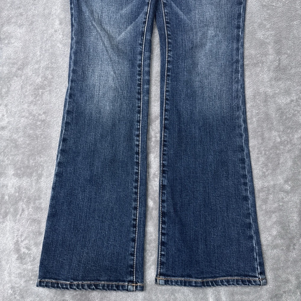 American Eagle Jeans Womens 4 Boot Cut Kick Boot High Rise Stretch Boho Flare - Picture 3 of 12